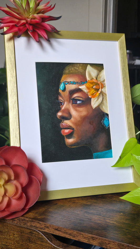 Siren Original Oil Painting