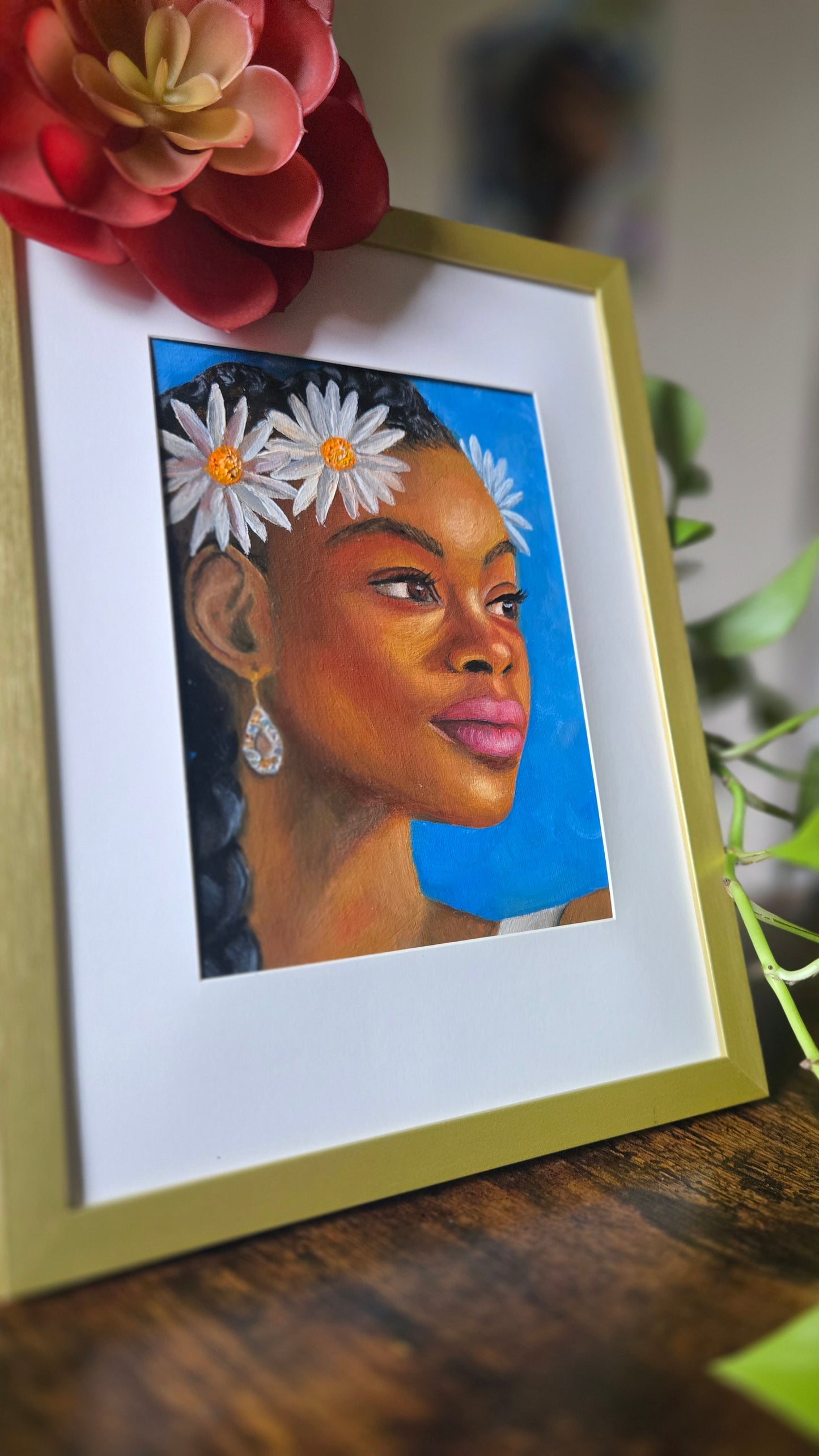 Flower Child- Original Oil Painting