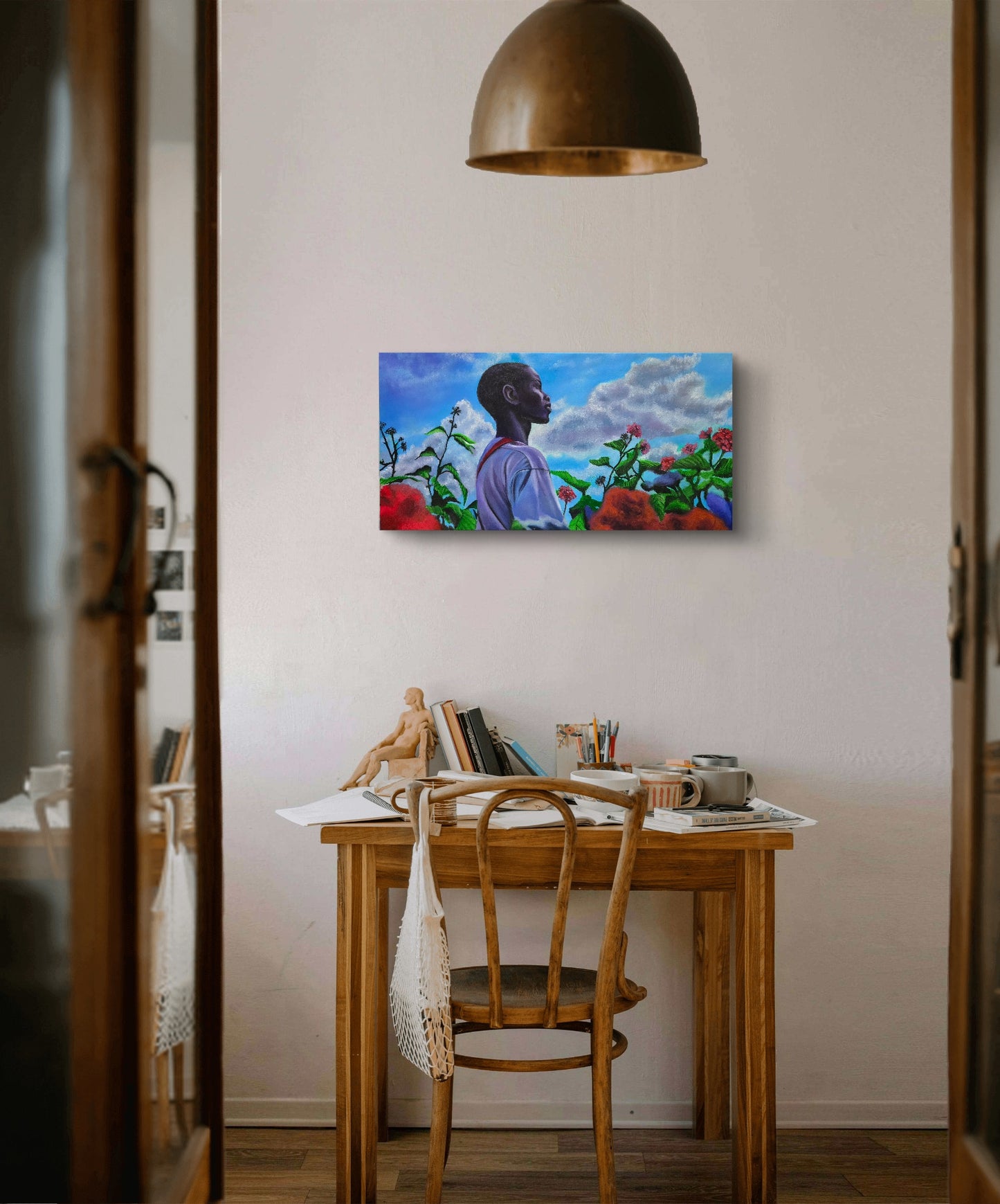 Between Earth and Sky Canvas Print