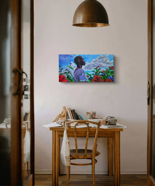 Between Earth and Sky Canvas Print