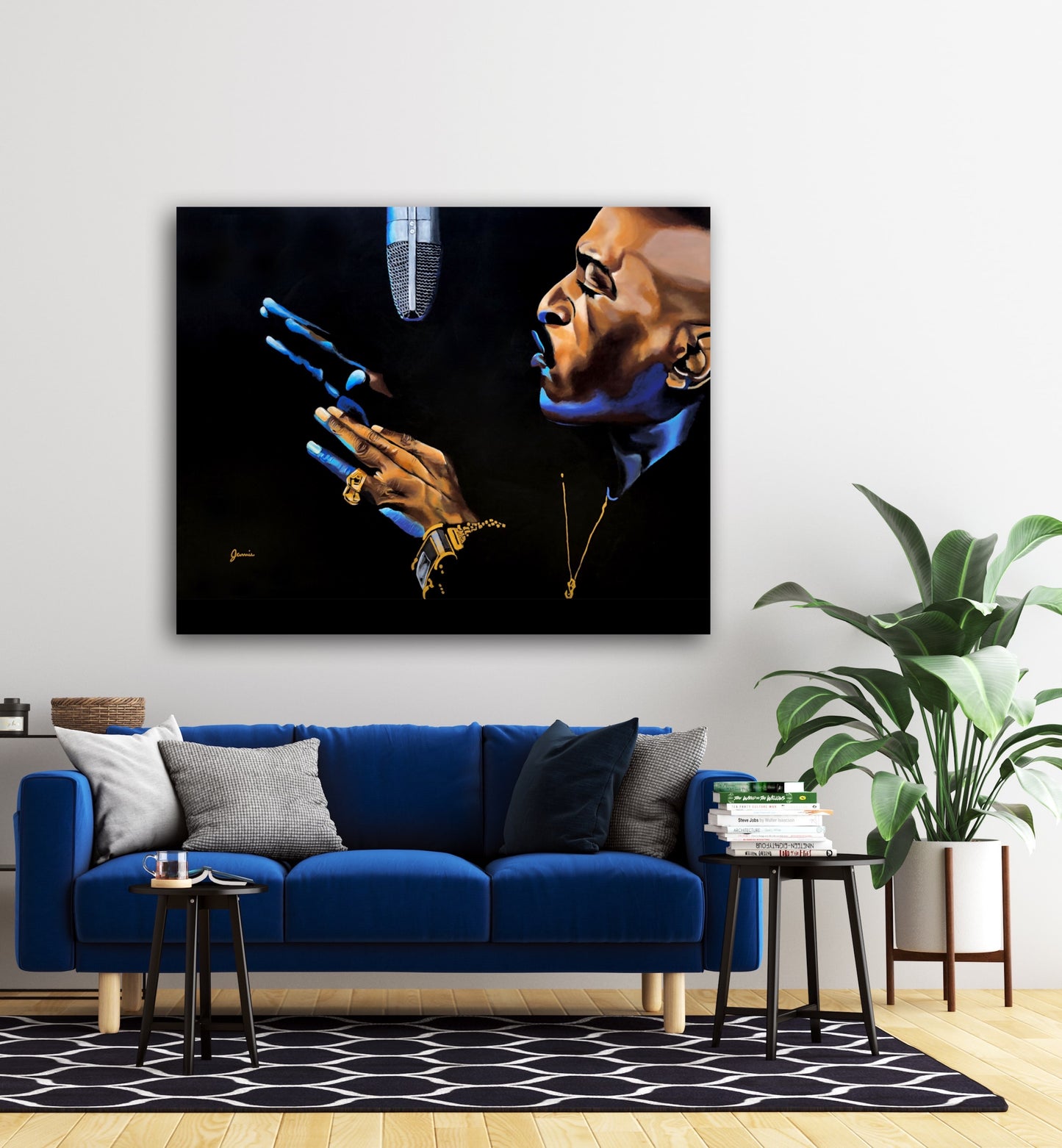 Rakim the God Canvas Prints