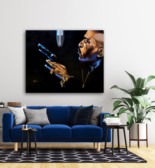 Rakim the God Canvas Prints